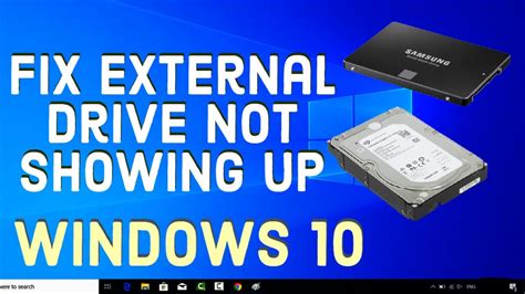 How to Fix Hard Drive Not Showing Up on Windows 10.